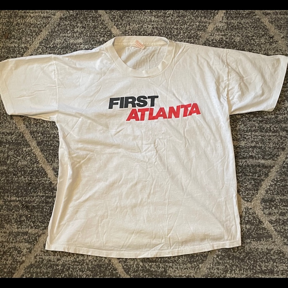 Vintage First Atlanta t shirt XL RARE